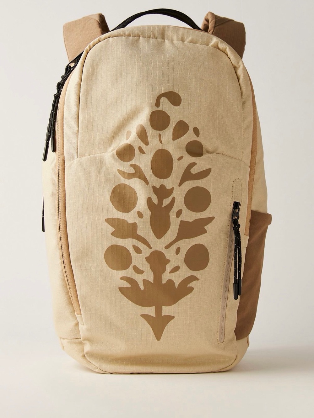 NWT Free People Movement Rainier Ripstop Backpack – Sand with Buti Logo